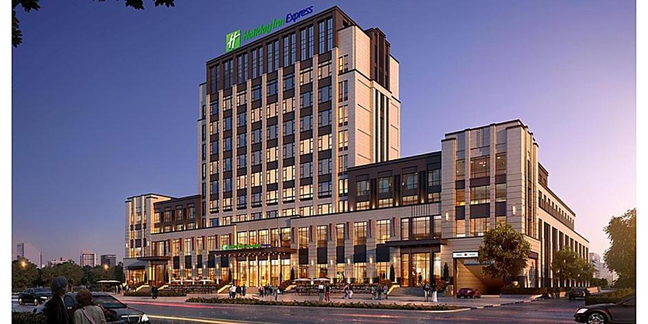 Holiday Inn Express Shanghai Baoyang By Ihg Eksteriør billede