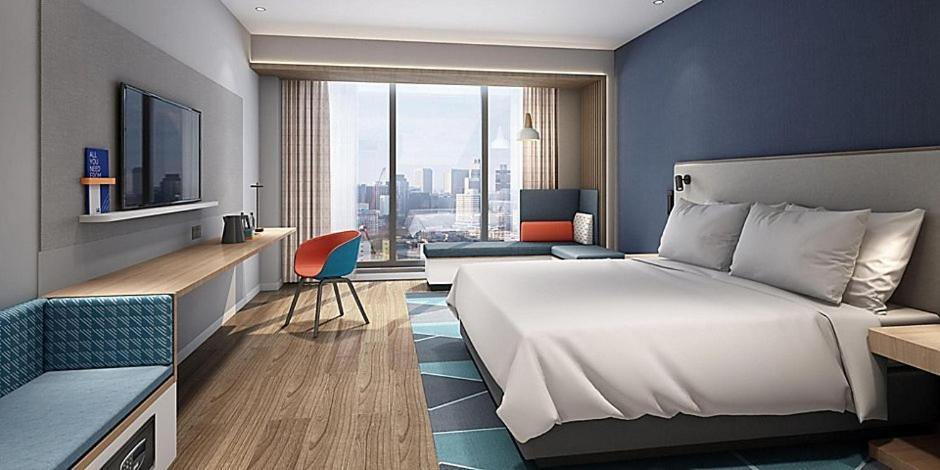 Holiday Inn Express Shanghai Baoyang By Ihg Eksteriør billede